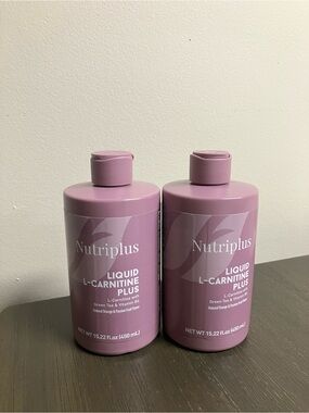 2 bottles of L carnitine (from farmasi)